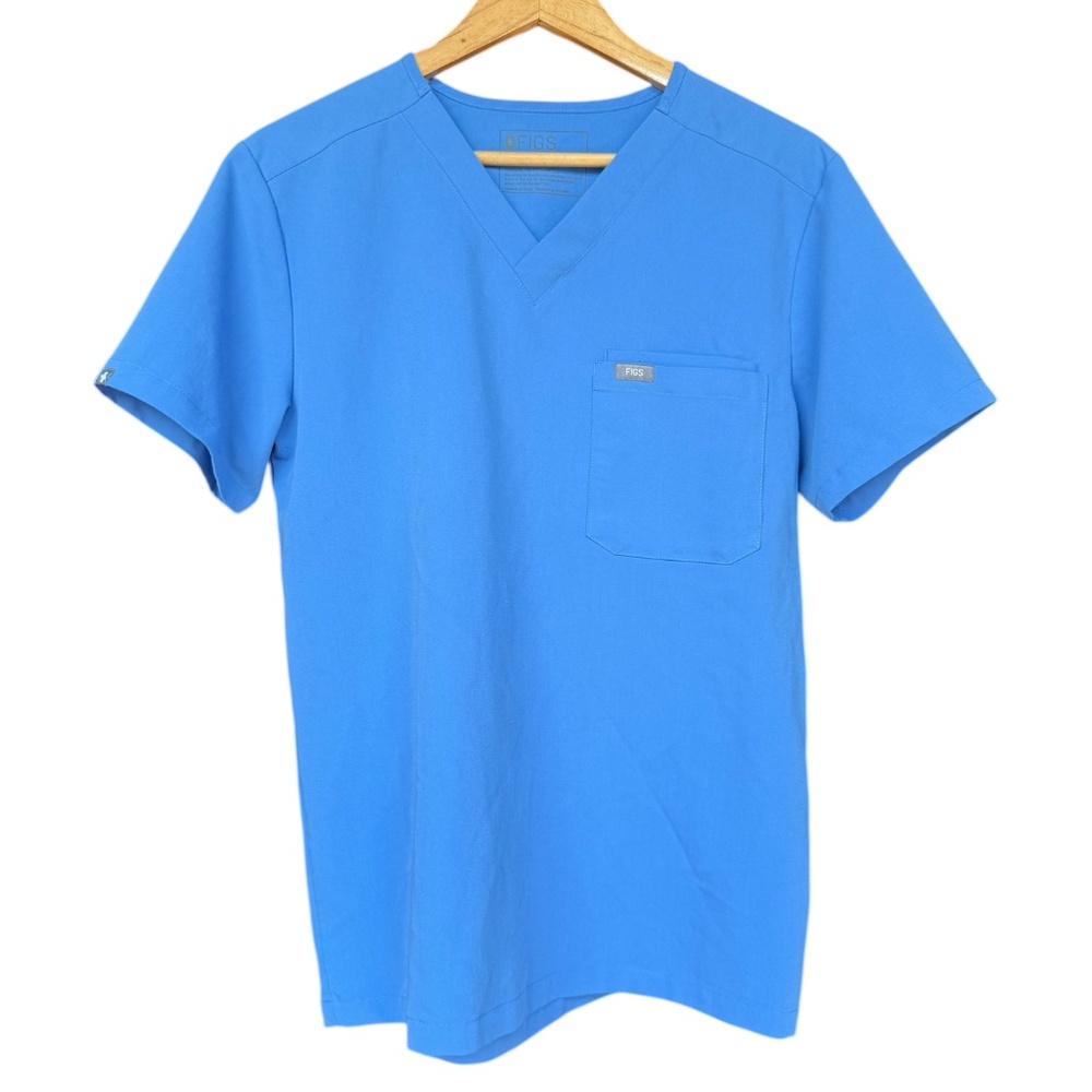 Figs Mens Leon Scrub Top Size‎ S